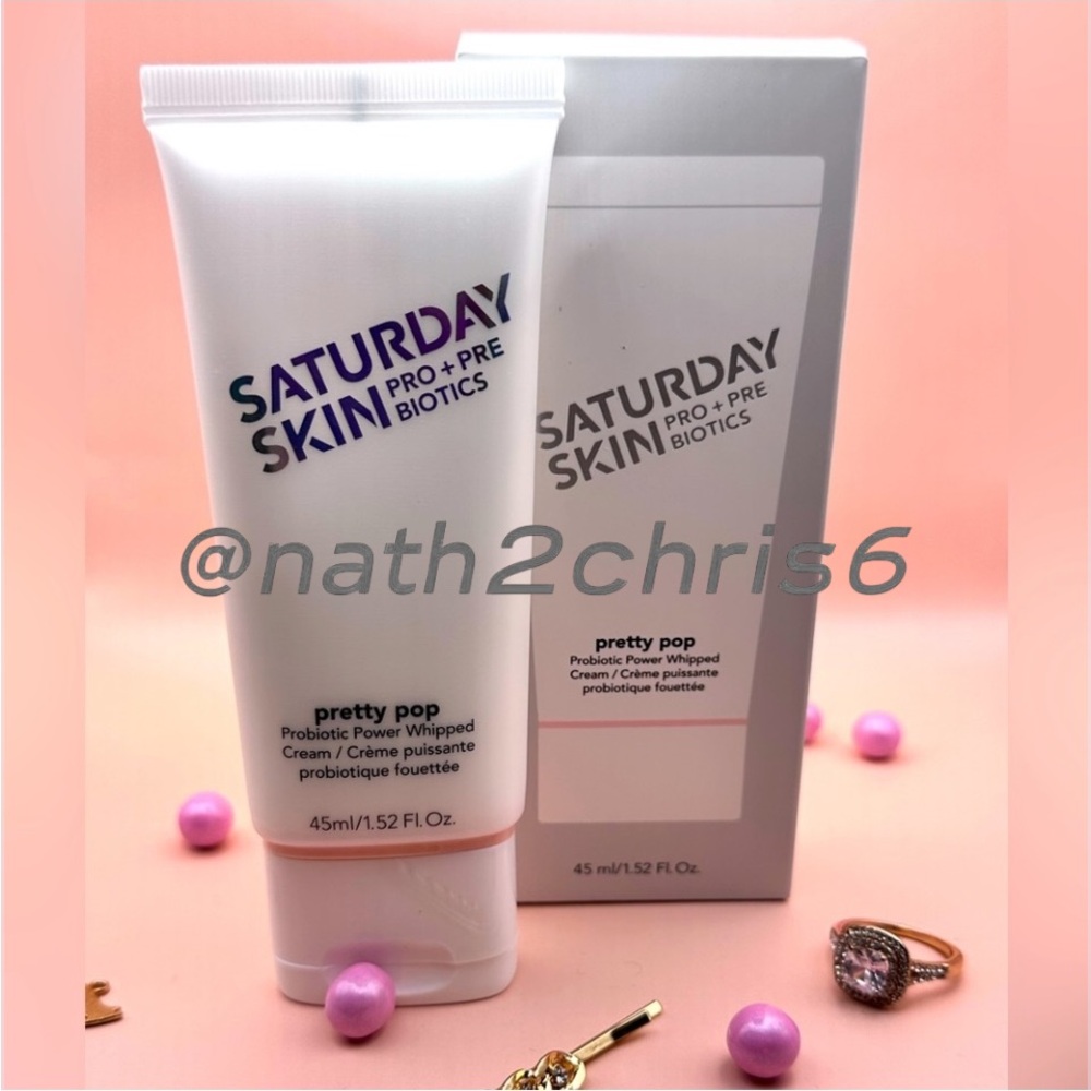 Saturday Skin Pretty Pop Probiotic Power Whipped Cream Moisturizer